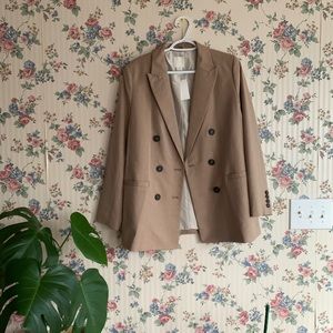 NWT H&M Tan/Nude Blazer